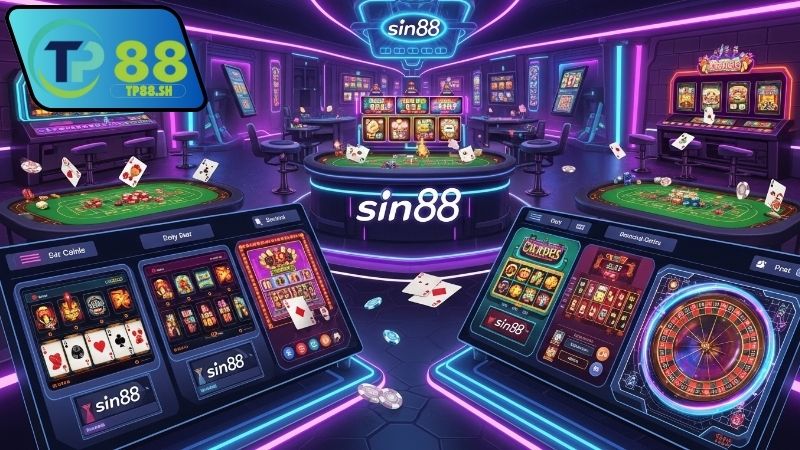 Nhà cái Sin88 có gì nổi bật?